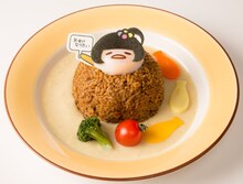 酒井藍とぐでたまのコラボメニュー「たまには休みや～おつカレ～」。