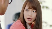 CM「川栄さん、ドライブでワクワク」篇のワンシーン。