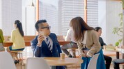 CM「宮川先輩、SUVでワクワク」篇のワンシーン。