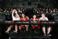 「劇場版 マジンガーZ ／ INFINITY」イベントの様子。