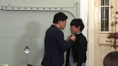 冷やし漫才に挑戦するアルコ＆ピース。(c)テレビ東京