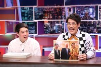 （左から）タカアンドトシ・タカ、古坂大魔王。(c)中京テレビ