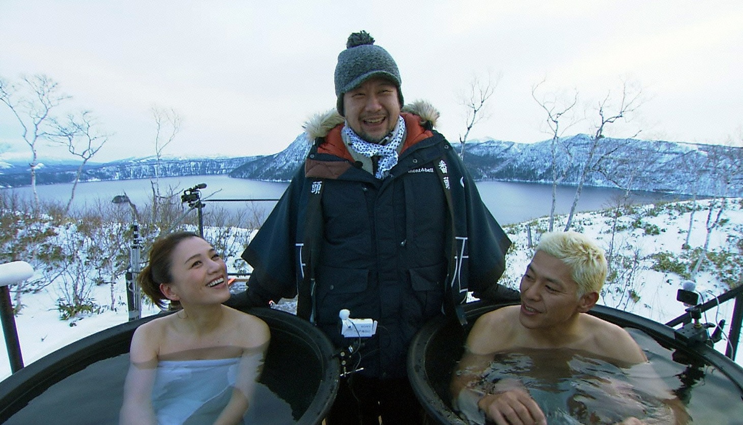 「目指せ絶景！露天風呂トラックの旅2」のワンシーン。(c)広島テレビ