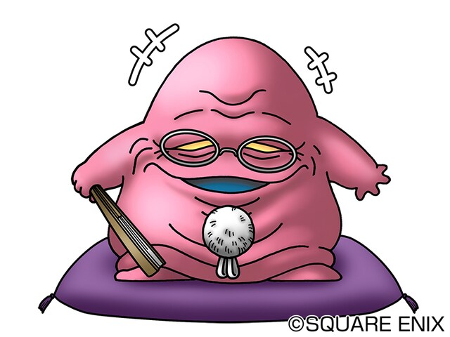 「ドラゴンクエスト」シリーズのモンスター・きめんどうしと笑福亭鶴瓶の見た目がそっくりなことから生まれた新キャラクター「きめんどうし師匠」。