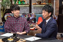 左から奥野翔太、テンダラー浜本。(c)MBS