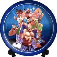 「佐賀ット商店」で販売される「ストリートファイター佐賀 有田焼」。