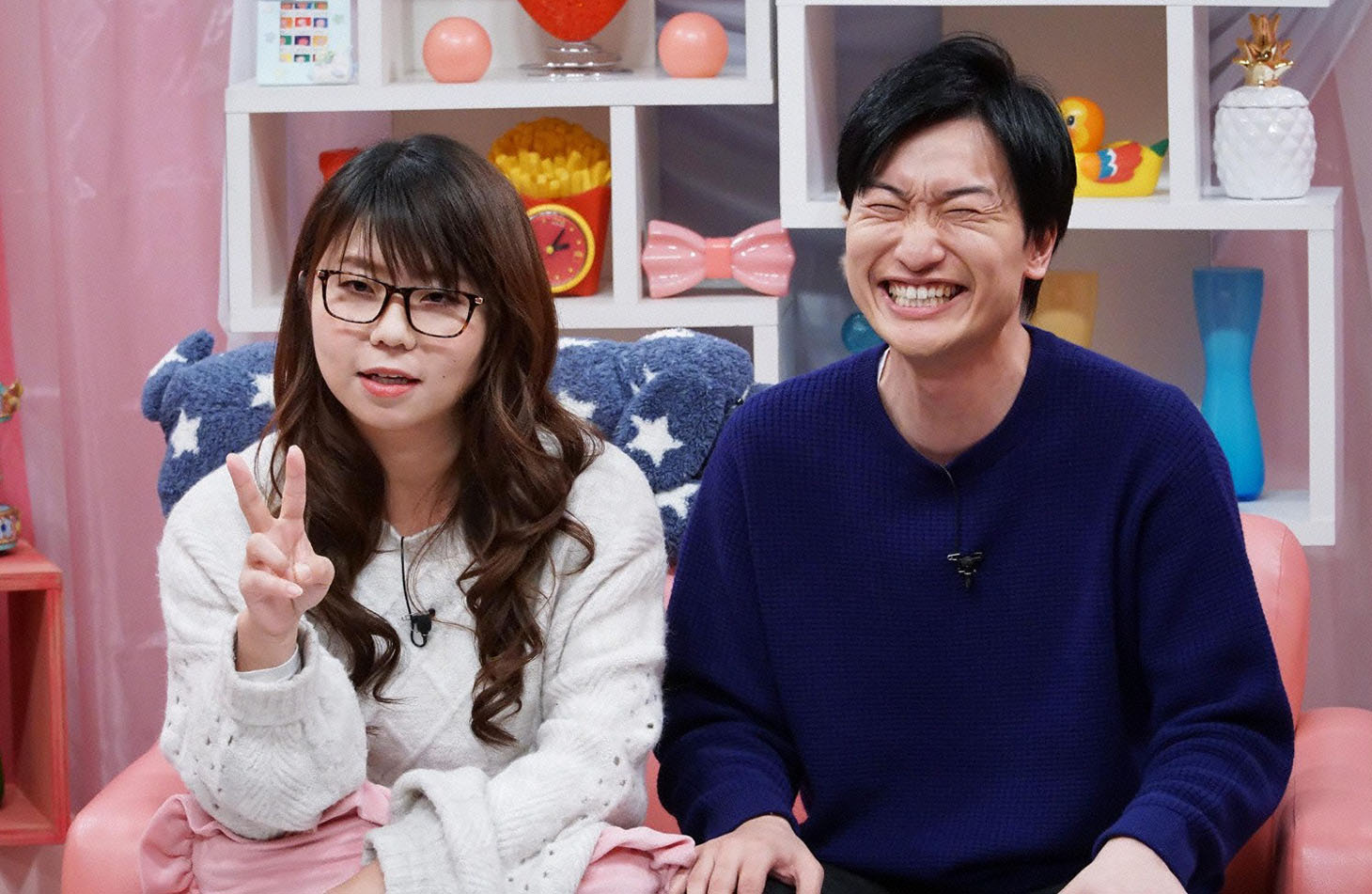 スタンバイ中の相席スタート。