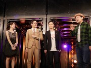 左から曽田茉莉江、東京ホテイソン、鈴木おさむ。(c)BSフジ