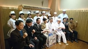 「こと~築地寿司物語~」続編の制作発表の様子。
