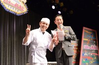 犬の心・いけやとイベントのMCを務めたキクチウソツカナイ。