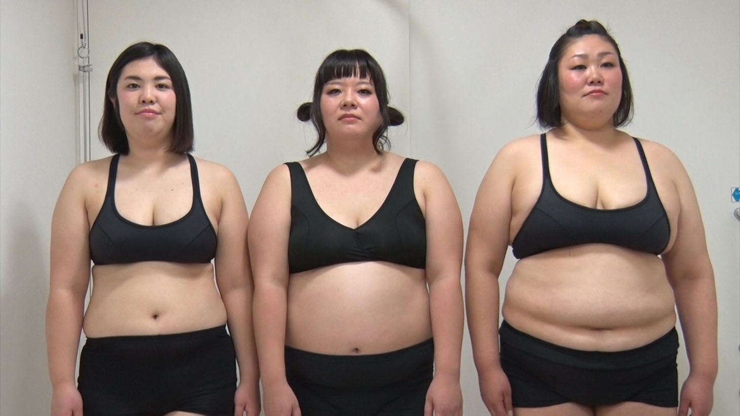 ダイエット企画に挑戦する（左から）紅しょうが・熊元プロレス、堀川絵美、ぢゃいこ。(c)MBS