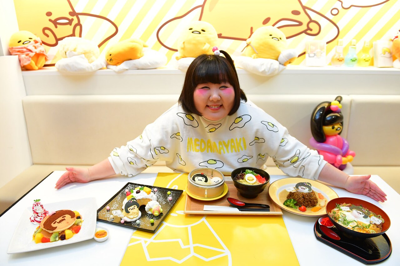 酒井藍「全裸になればほぼぐでたま」コラボに大喜び、新喜劇にもぐでたま登場