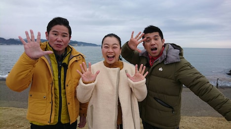 ガレッジセールといとうあさこ（中央）。(c)関西テレビ