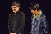 コント中に堪えきれず笑ってしまう林田(左)と木場(右)。