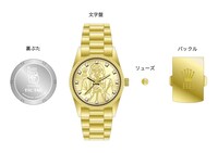 「ベンジャミンボーナス金腕時計」