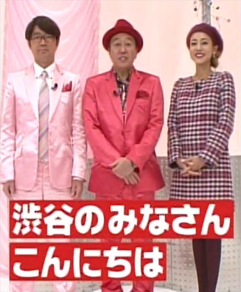 東京・渋谷モディの壁面大型ビジョンに上映される「トゥルルさまぁ~ず」の映像イメージ。(c)BeeTV