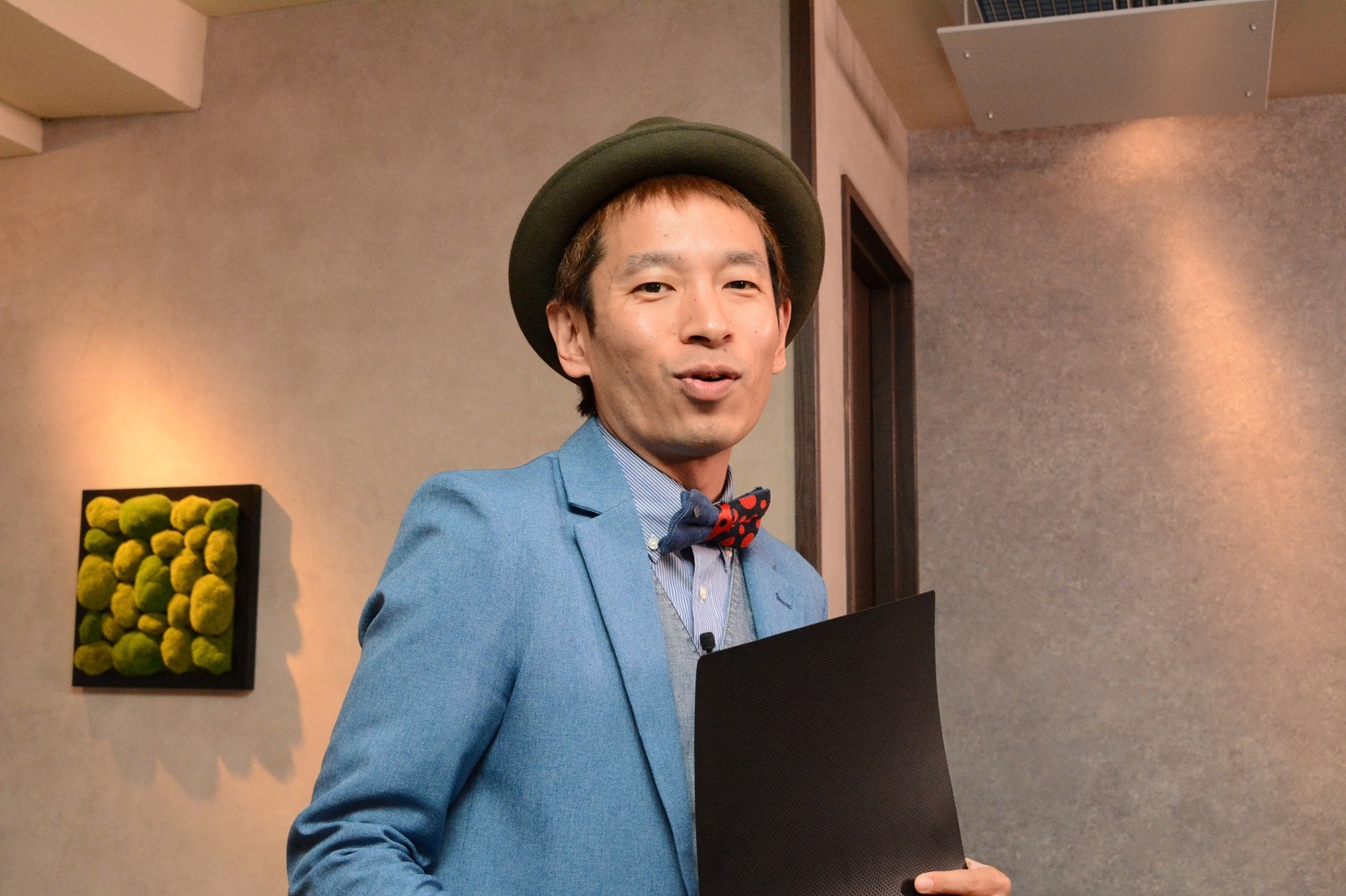 MCを務めたタケト。