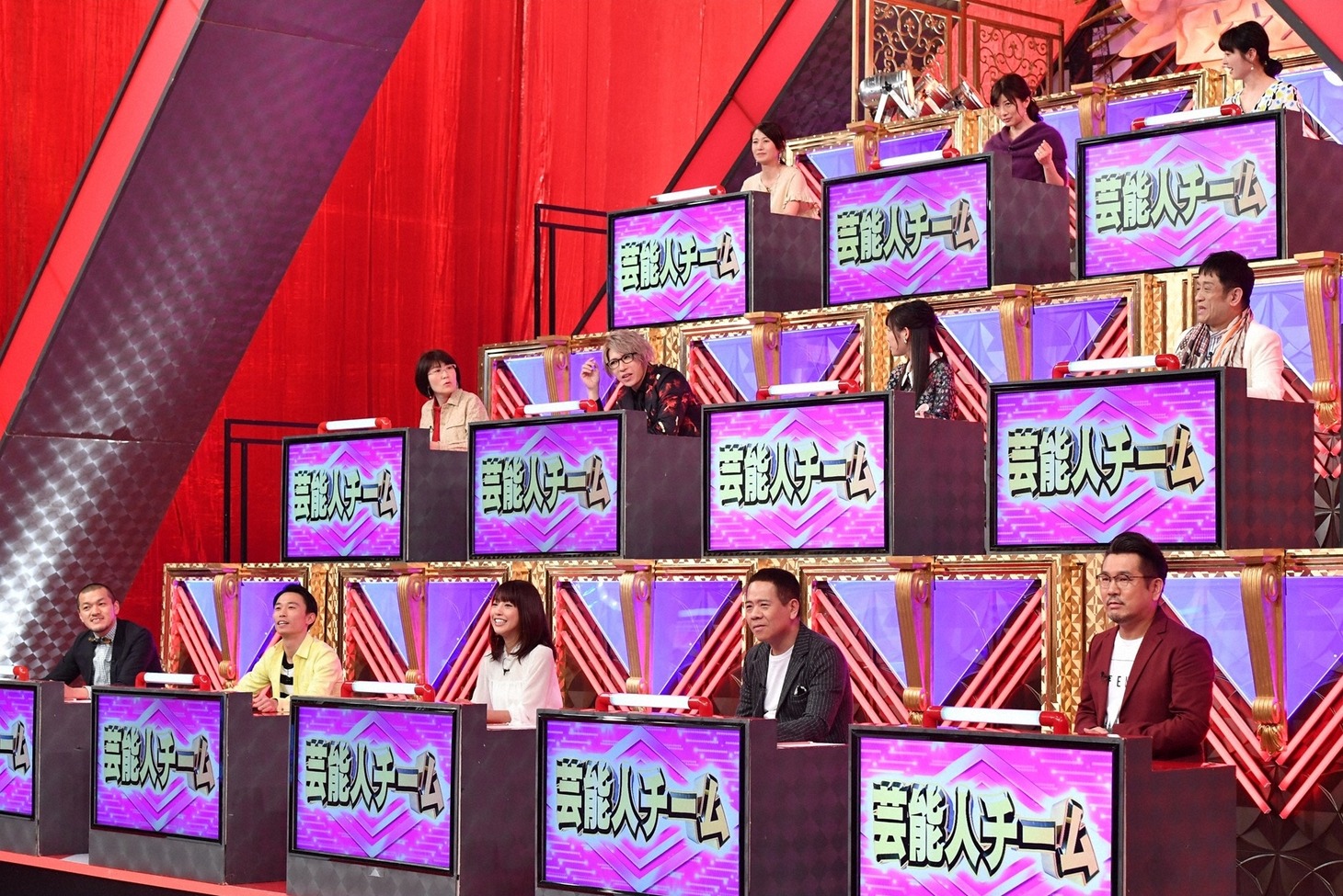「東大王SP」に出場する、芸能人チーム。(c)TBS