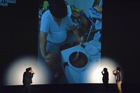 DVD「bananaman live Super heart head market」発売記念イベントの様子。