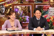 「有吉弘行のダレトク!?」に出演する有吉弘行、高橋真麻（左）。(c)関西テレビ