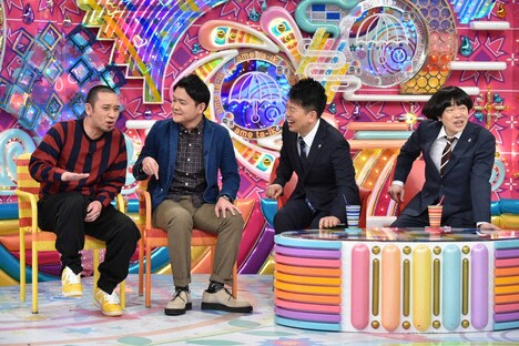 「今年が大事芸人2018」に出演する（左から）千鳥、雨上がり決死隊。(c)テレビ朝日