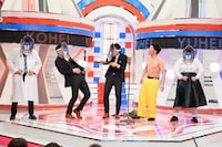 「漫才Lovers special 吉田たちのマダ見ヌ漫才」のワンシーン。(c)読売テレビ