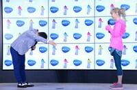 告白対決の様子。