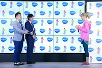 告白対決の様子。