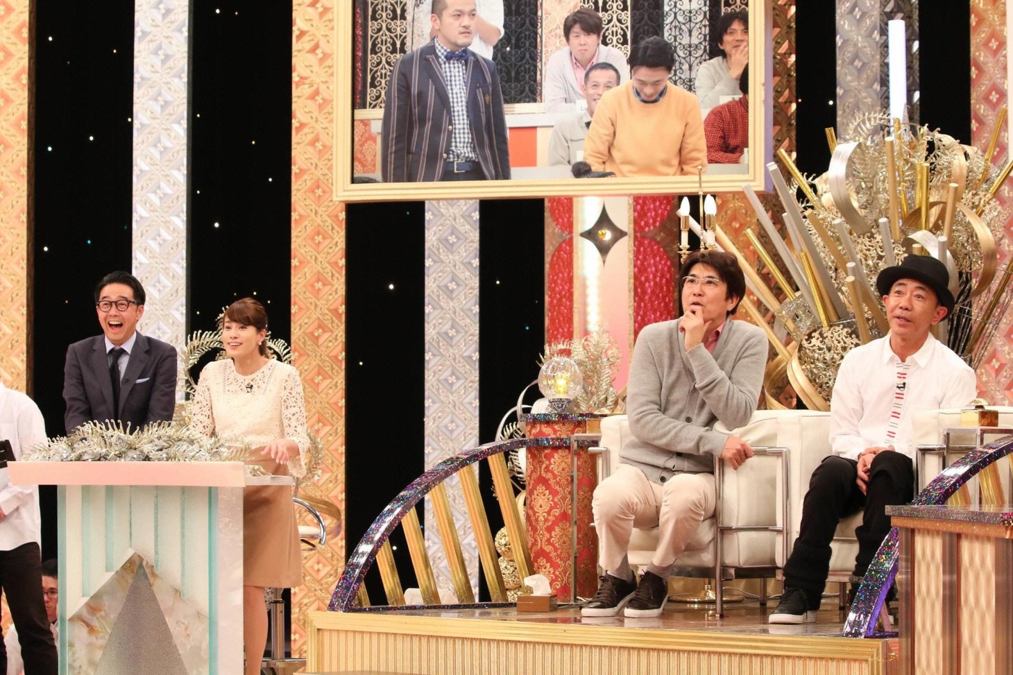 「とんねるず大反省会」のワンシーン。(c)フジテレビ