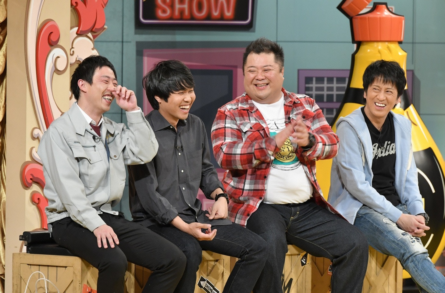 「マヨなか笑人」のワンシーン。(c)読売テレビ