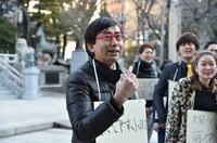 「運ロワイアル ～芸人100人容赦なき運バトル～」のワンシーン。(c)読売テレビ