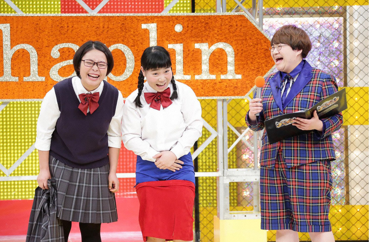 「にちようチャップリン」2月11日放送回のワンシーン。