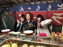 （左から）おのののか、尼神インター渚、もえのあずき。(c)CBC