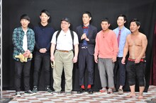 左からネルソンズ、四千頭身、チャンス大城。(c)日本テレビ