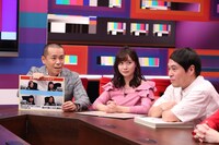 タカアンドトシと柴田阿弥（中央）。(c)中京テレビ