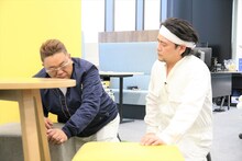 「サンドウィッチマンのぶらり即席コントの旅 DX」特別回のワンシーン。