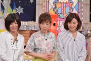 左から宮地真緒、羽野晶紀、金子恵美。(c)読売テレビ