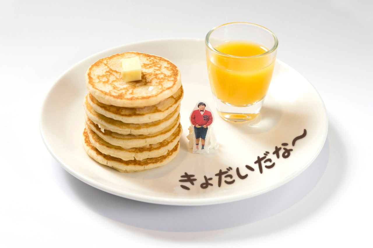 「みちくんのきょだい？ホットケーキ」