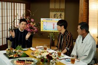 左から関根勤、陣内智則、月亭八方。(c)読売テレビ