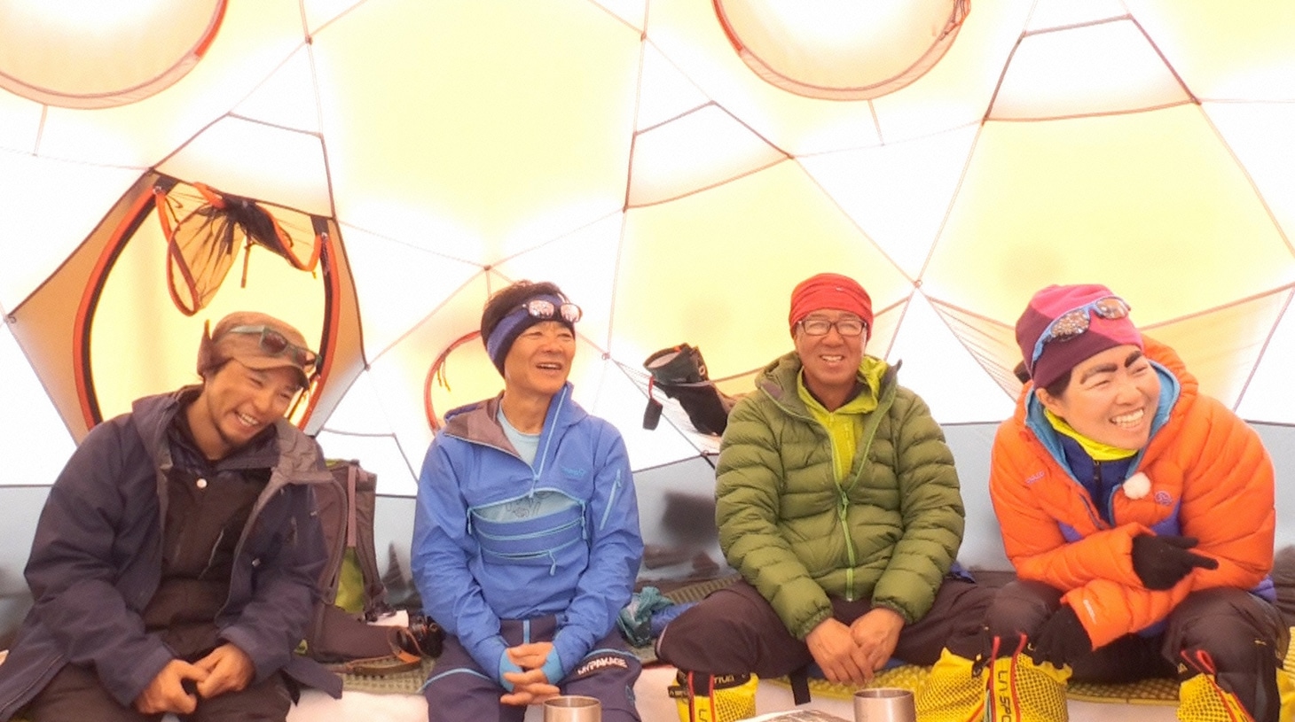 「世界の果てまでイッテQ！登山部 南極大陸最高峰への挑戦3時間SP」のワンシーン。(c)日本テレビ