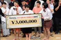 「ワタナベお笑いNo.1決定戦2018」で優勝したハナコ。