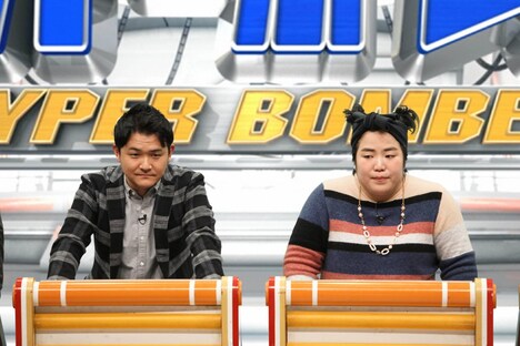 (左から)千鳥ノブ、ゆりやんレトリィバァ。(c)関西テレビ