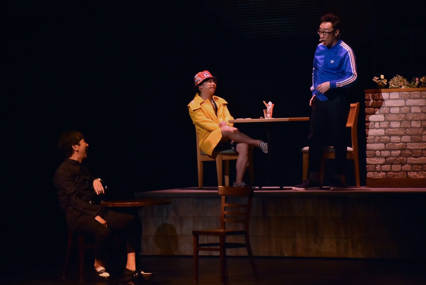 （左から）東京03飯塚、浜野謙太、東京03角田。