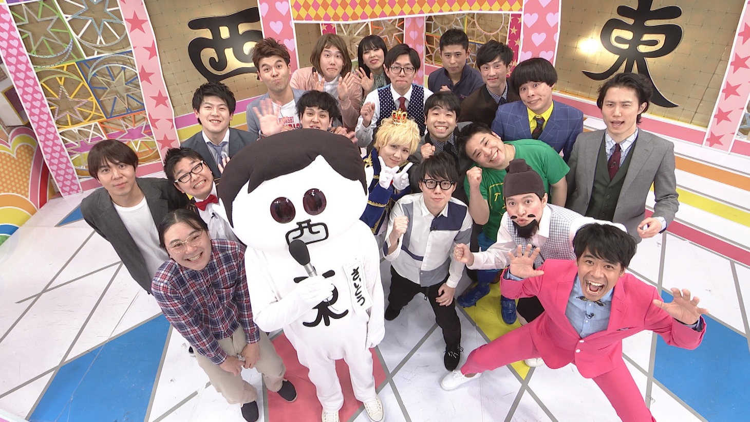 「前略、西東さん」の出演者たち。(c)中京テレビ