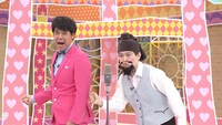 ギフト☆矢野（左）と脳みそ夫（右）によるコンビ、やのみそ夫。(c)中京テレビ