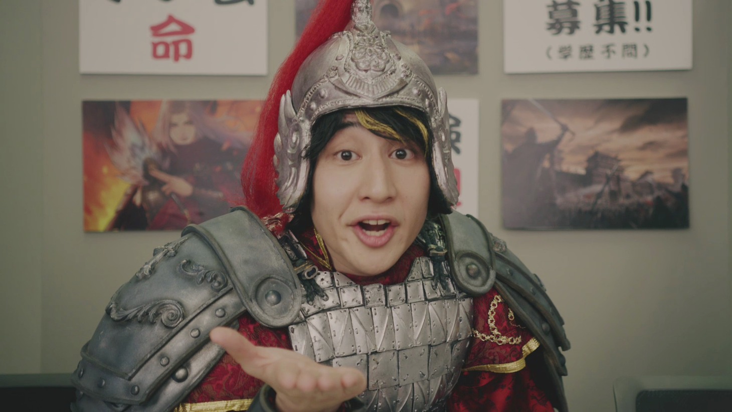 CM「チャラ男盟主篇」のワンシーン。