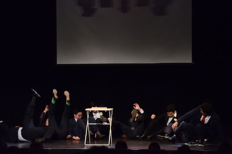 ラストのユニットコントの様子。