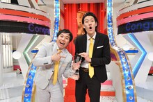 「漫才Loversスペシャル 第7回ytv漫才新人賞決定戦」で優勝した霜降り明星。