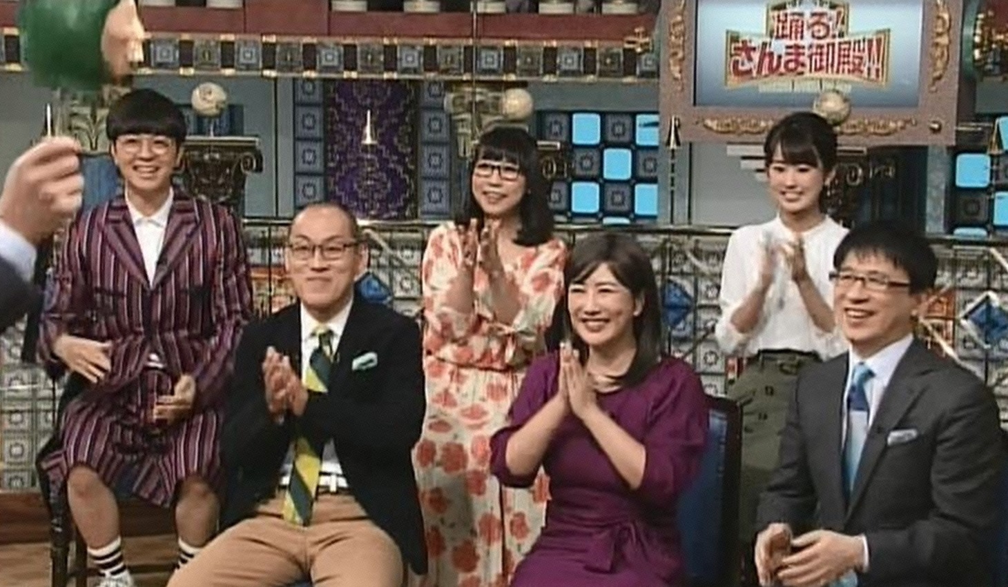 「踊る！さんま御殿!!」のワンシーン。(c)日本テレビ