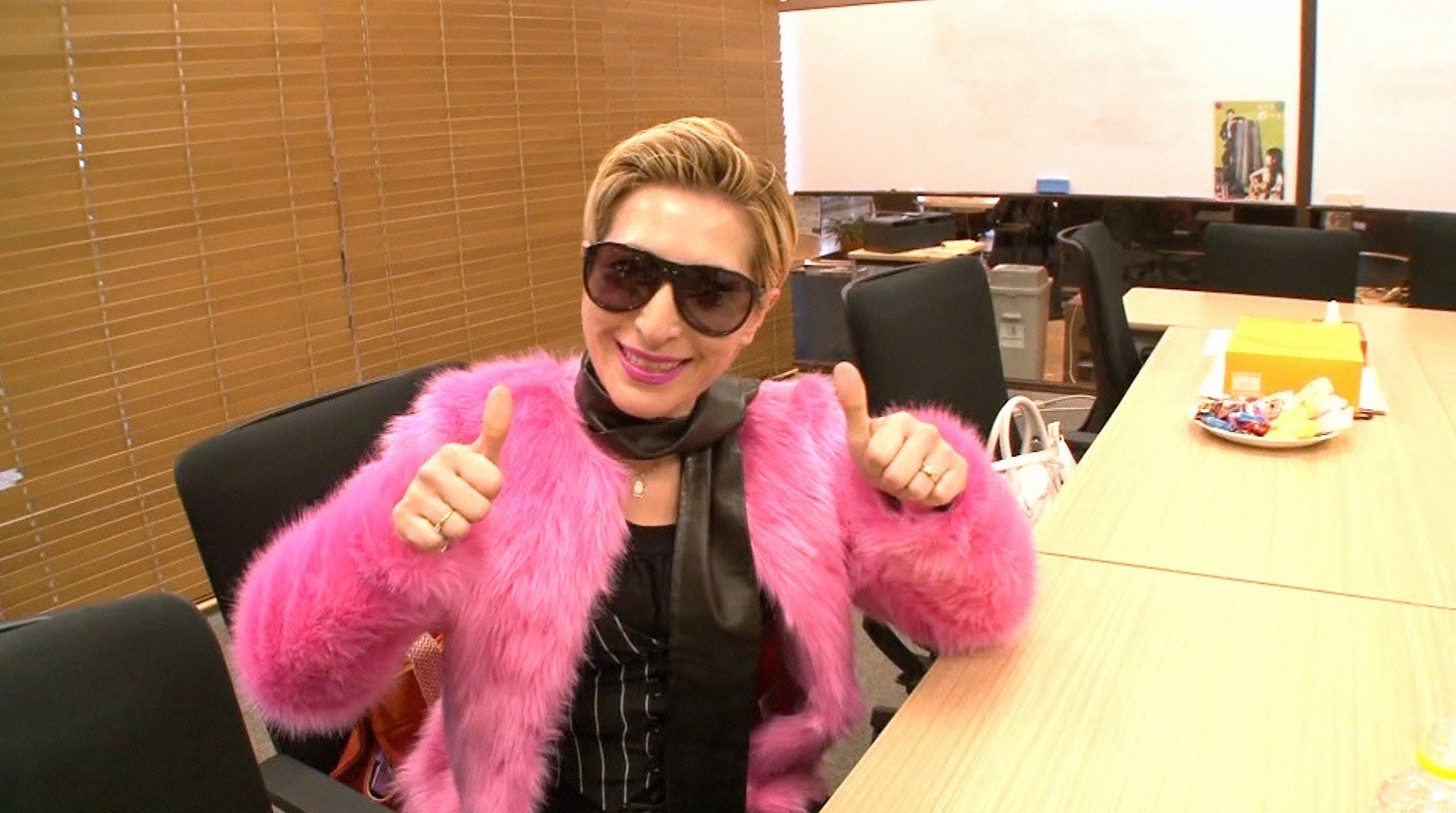 LISA（m-flo）への密着VTRのワンシーン。(c)日本テレビ